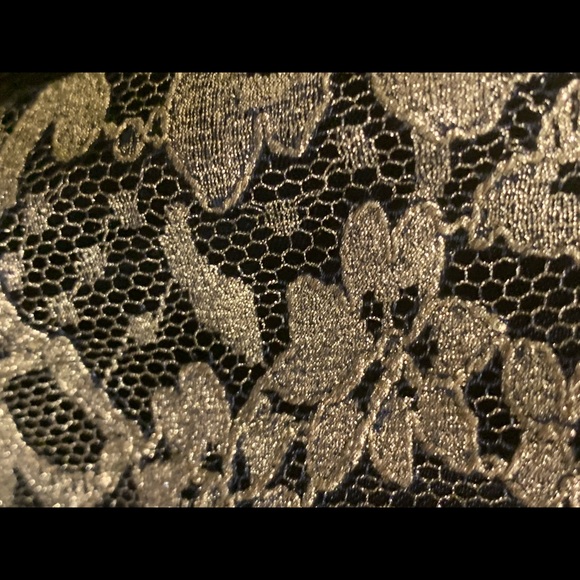 N Y Designer Eccoi black and gold dress, discount - Picture 1 of 3